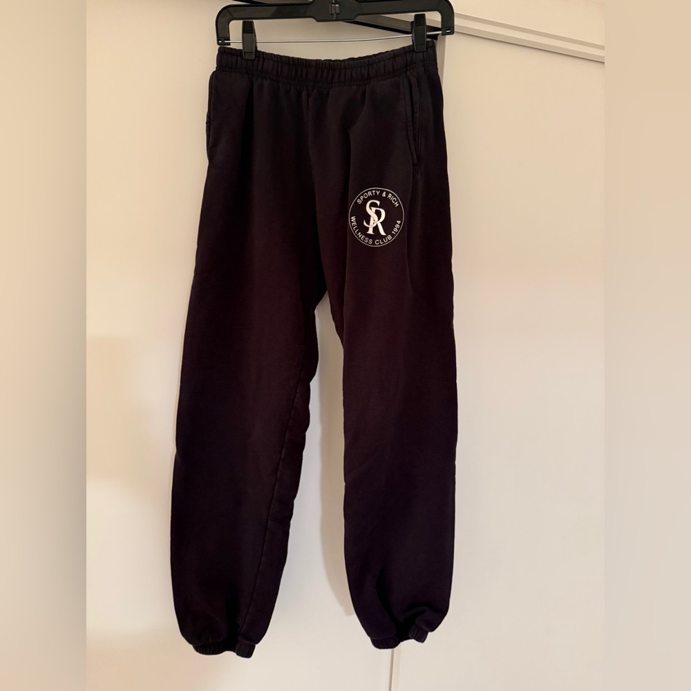 Sporty & Rich Black Sweatpants